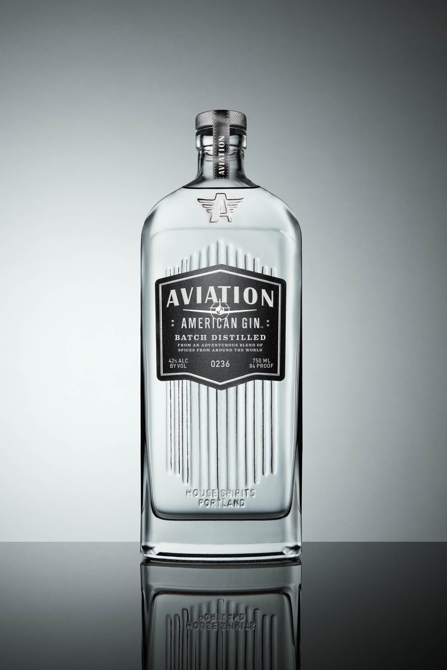 Aviation Gin Bottle