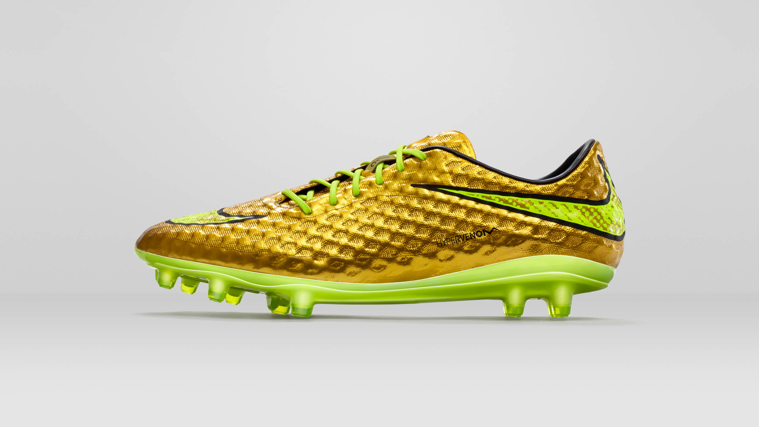  Nike Hypervenom Gold Neymar soccer cleat