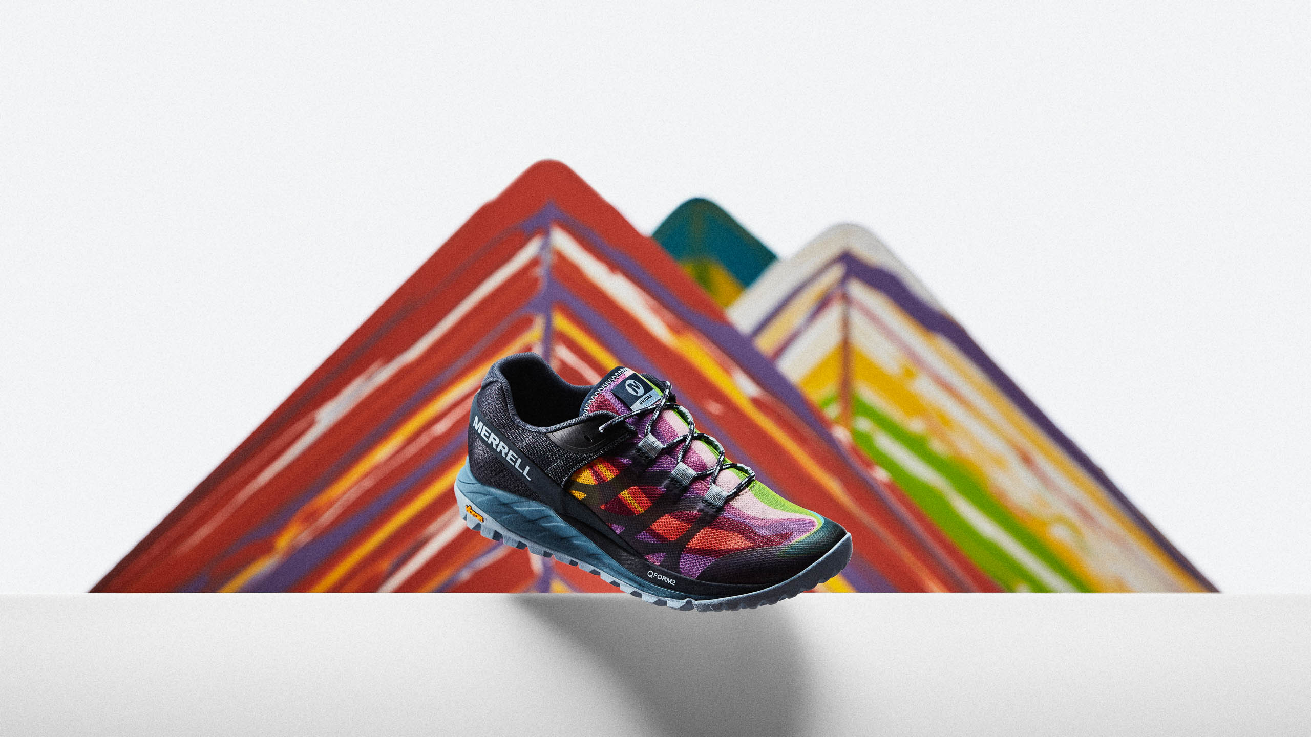 Merrell Antora inspired by the Painted Mountains