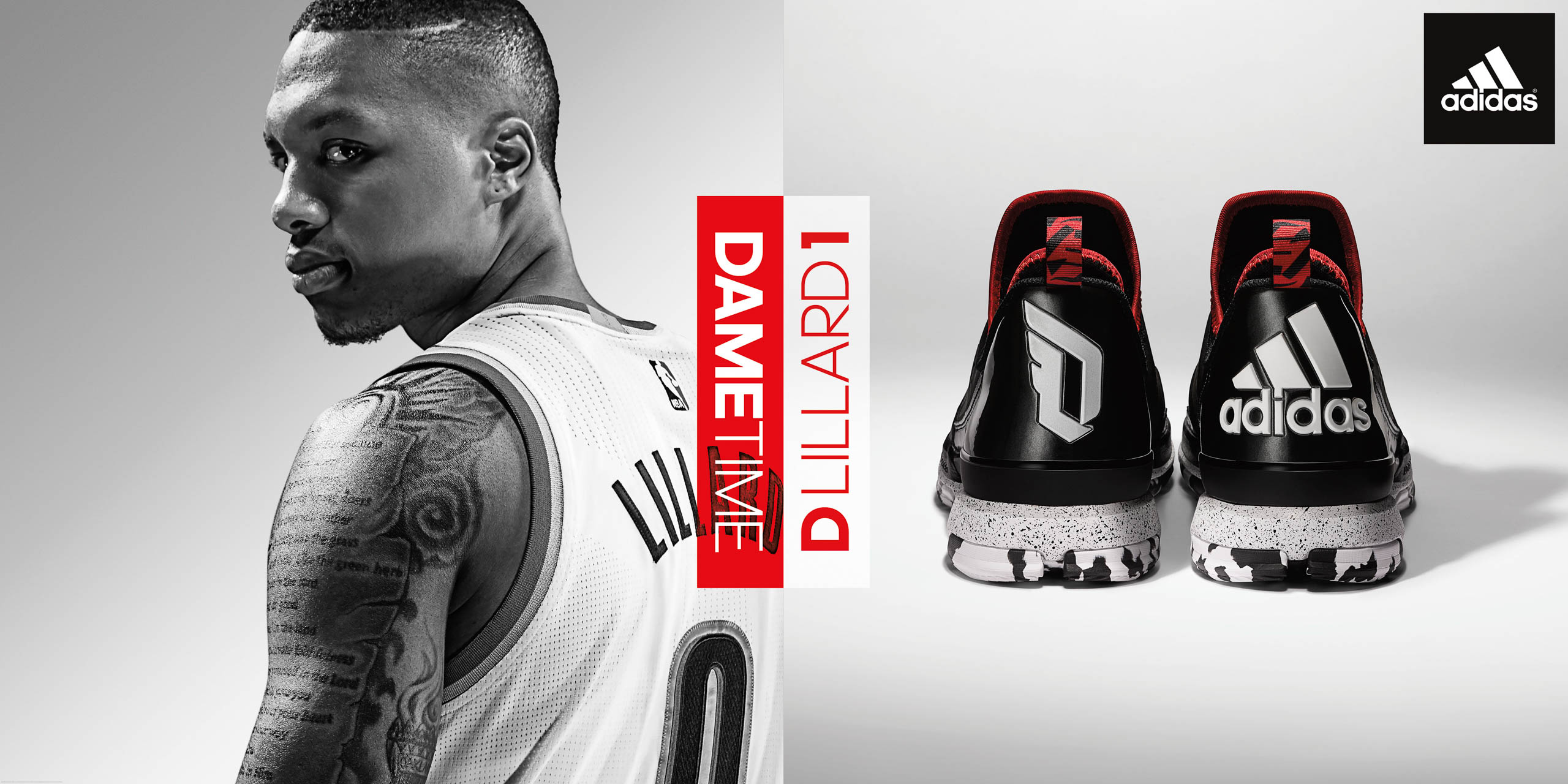 Adidas DLillard1 basketball shoe