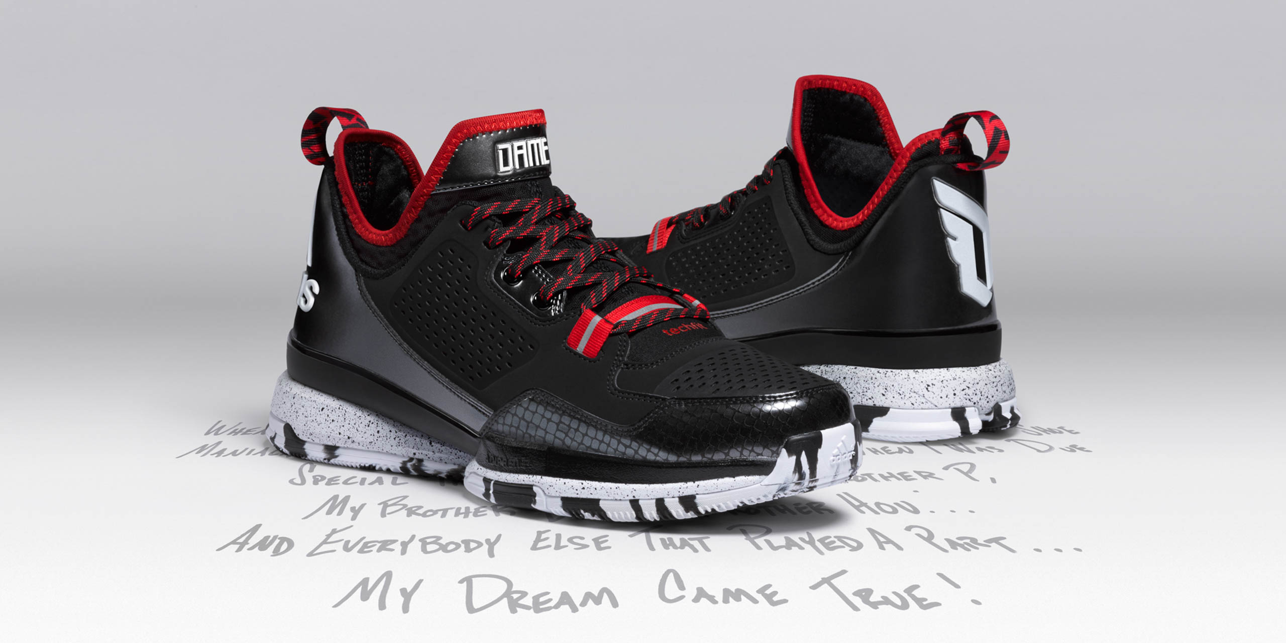 Adidas DLillard1 basketball shoe